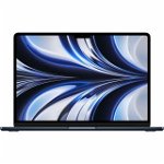 13.6'' MacBook Air 13 with Liquid Retina, M2 chip (8-core CPU), 8GB, 512GB SSD, M2 10-core GPU, macOS Monterey, Midnight, INT keyboard, 2022, Apple