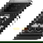 Espressor manual DE LONGHI Stilosa EC230.BK, 1l, 1100W, 15 bar, functia ECO, negru
