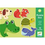 Puzzle pentru copii Djeco Duo Animals, Djeco