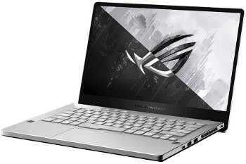 Laptop Gaming ASUS ROG Zephyrus G14 GA401QM cu procesor AMD Ryzen™ 9 5900HS, 14", WQHD, 120Hz, 32GB, 1TB SSD, NVIDIA® GeForce RTX™ 3060 6GB, Windows 10 Home, Eclipse Gray AniMe Matrix