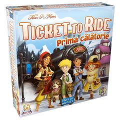 Joc de societate Ticket To Ride Prima Calatorie, limba romana, Ticket to ride