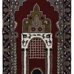 Covor Oriental & Clasic Royal Persian, Rosu, 80x130 cm
