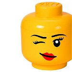 Cutie depozitare lego cap minifigurina l , Lego