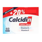 Calcidin 1200mg - 60 plicuri (20% Gratis)