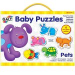 Set 6 Baby Puzzle Animale de companie, 2 piese, Galt