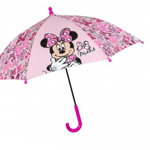 Umbrela manuala Perletti, Minnie, roz
