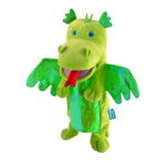 Marioneta de mana dragonul verde Fiesta Crafts