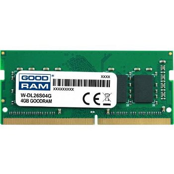 GOODRAM Memorie SO-DIMM Goodram W-DL26S04G 4GB, DDR4-2666MHz, CL19