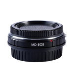 K&F Concept MD-EOS adaptor montura cu sticla optica de la Minolta MD MC la Canon EOS KF06.083