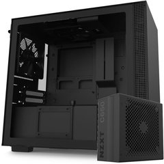 Carcasa NZXT H210i TG Black + Sursa NZXT C650