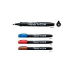 Marker ARTLINE Supreme Calligraphy, varf tesit din fetru 3.0mm, negru
