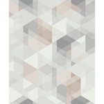 Tapet vinil Grandeco Perspective, PP3502, multicolor, model geometric 10 x 0.53 m, Mathaus