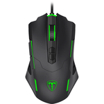 Mouse gaming T-Dagger Brigadier 7200 DPI 10G 1000HZ 4000FPS 7 butoane LED RGB 1.8m Black