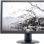 Monitor LED AOC 24'', Full HD, DVI, VGA, Vesa, Negru, E2460PDA