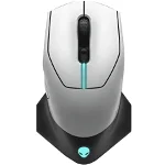 Mouse Gaming Alienware AW610M Wireless Lunar Light