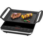 Plita cu inductie 2 in 1 ProfiCook PC-ITG 1130 grill 25x23 cm 10 trepte putere functie ECO detectare vase 2000 W negru