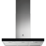 Hota incorporabila Electrolux LFT769X, semineu, latime 90 cm, capacitate maxima 720 m³/h, 1 motor, 3 viteze+intensiv, filtru aluminiu, culoare inox