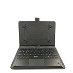Husa Tableta MRG 0363, 10 inch, tastatura Micro-USB, prindere 4 cleme, Negru