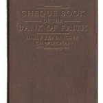 Chequebook of the Bank of Faith - Burgundy