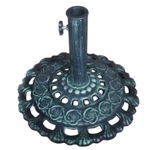 Suport umbrela, fonta, forma rotunda, D 43.5 cm, Inovius