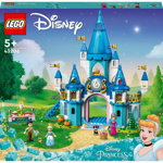 LEGO® Disney: Castelul Cenusaresei si al lui Fat-Frumos 43206, 365 piese, Multicolor, LEGO