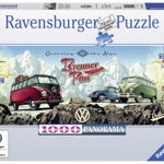 Puzzle Ravensburger 1000 de piese. Autobuz alpin (GXP-632979), Ravensburger