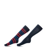 Tommy Hilfiger, Set de sosete lungi - 2 perechi, Bleumarin