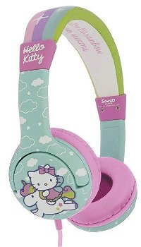 Casti Stereo On-Ear pentru copii OTL Premium Junior Hello Kitty Unicorn HK0568 (Multicolor)