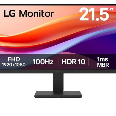 Monitor LED LG 22U401A-B, 27 inch, 1920 x 1080 pixeli, 1 ms, Black