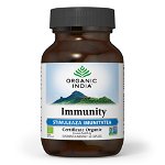 ORGANIC INDIA Immunity | Imunomodulator Natural, 60 capsule vegetale, 