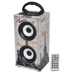 Boxa portabila FREESOUND-PAR Bluetooth Alb