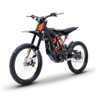 Motocicleta electrica Sur-Ron LBX 2023 Off-road, Viteza maxima 80Km/h, autonomie 100km, motor 6000W, Frane hidraulice pe disc, acumulator Panasonic 60V/38AH (Negru)