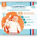 Scutece ECO hipoalergenice nou nascuti 3-6kg, marimea 2 Carryboo, Carryboo