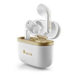 Casti Bluetooth In-Ear NGS Artica Trophy, noise cancelling, redare pana la 5 ore, alb