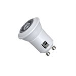 Bec cu power LED MR11 230V GU10 GU10 GU10 3W (≈30w) lumina calda 300lm L 40mm, KVD