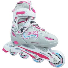 Role Dama, Reglabile Ikki Girl, L 39-42, Alb-Roz Role Dama, Reglabile Ikki Girl, L 39-42, Alb-Roz