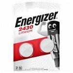 Set 2 bucati baterie plata litiu Energizer cr2430 3v 1x Blister, Energizer