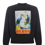 Heron Preston HERON PRESTON Halftone Heron Logo Sweatshirt BLACK, Heron Preston