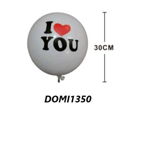 Set 20 baloane cu mesaj I LOVE YOU Engros, 