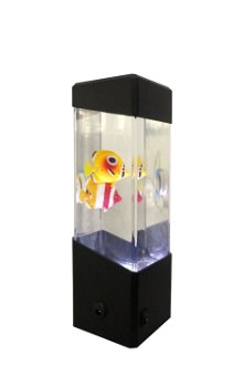 Mini lampă acvariu cu pești