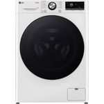 Masina de spalat rufe LG F4WR711S2W, 11 kg, 1400 rpm, Clasa A, Motor AI Direct Drive, WiFi, Smart Diagnosis, TurboWash, Alb, LG