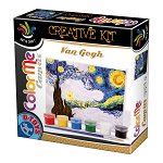 Color Me Canvas - Van Gogh: Starry Night - Set de pictură pentru copii