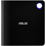 Asus BLU-RAY writer extern ASUS SBW-06D5H-U, 6X, suport M-DISC, interfata USB 3.0 (USB 3.1 Gen1) compatibila cu Windows si Mac OS, Nero BackItUp, Negru, Asus