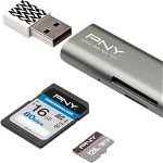 Czytnik PNY Card reader PNY USB C / USB A Adaptor (R-TC-UA-3N1E01-RB), PNY