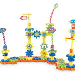 Set de constructie - Gears! Fabrica de robotei, Learning Resources, 4-5 ani +, Learning Resources