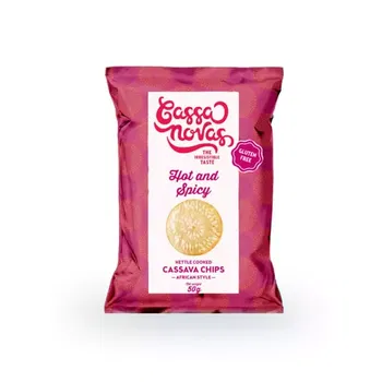 Chips de Tapioca cu gust picant "Hot and Spicy", 60g | CassaNovas