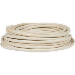 Cablu electric MYYM, H05VV-F, 2 x 2.5 mm², 50 m, alb