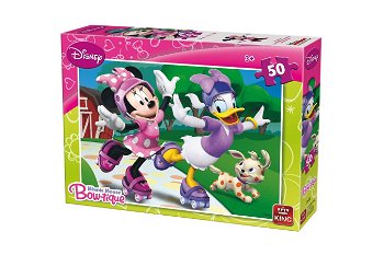 Puzzle King - Minnie Mouse Bow-tique, 50 piese (05147-B), King