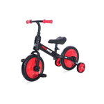 Bicicleta de Echilibru 2 in 1 Lorelli Runner cu Pedale si Roti Auxiliare Red