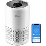 Purificator de aer Smart Levoit Core 300S Wi-Fi, Filtru 3 in 1 True HEPA H13, Carbon Activ, Senzor Calitate Aer, Mod Auto, Alexa, Google Home, Panou Comanda Touch Screen, Control Remote, Alb